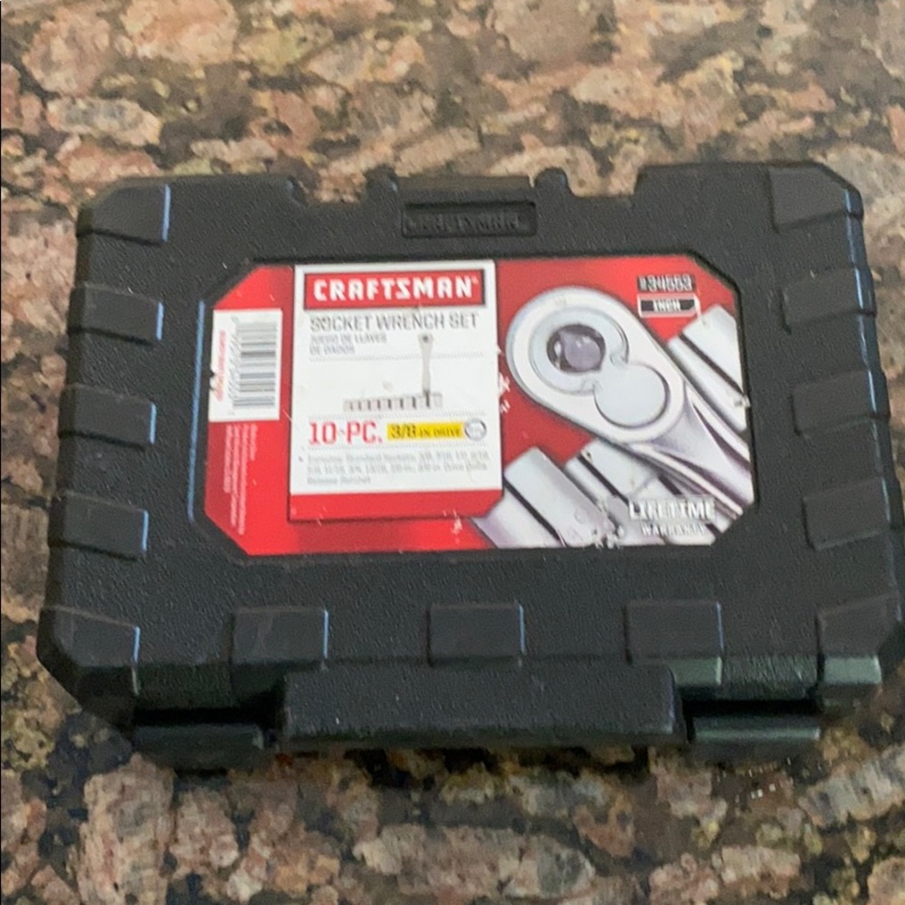 CRAFTSMAN 10 PC SOCKET WRENCH SET